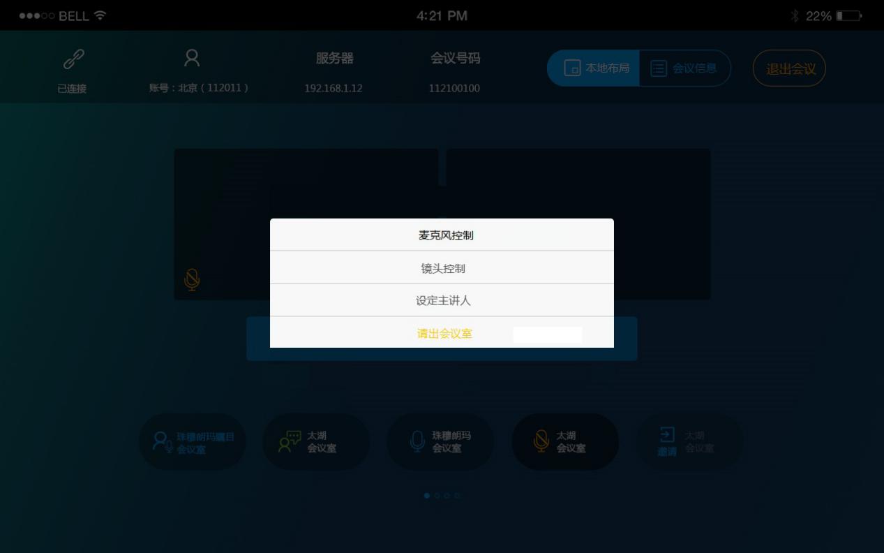 視頻會(huì)議參會(huì)者權(quán)限設(shè)置